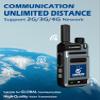 CARRBORG V1 Global 4G Walkie Talkie Long Range Handheld Unlimited Range Two Way Radios & 4000mAh Type-C Battery with SIM Cards2 Pack view 2