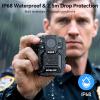 BOBLOV D7 2K Body Camera, 256GB 2 * 1950mAh Batteries with Charging Dock, IP67 Waterproof, Body Camera with Audio and Video Recording, 170 Wide-Angle, Night Vision for Security Law Enforcement view 4