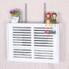 Router Cover Decorative Box Router Shelf, Wireless Router Storage Shelf TV Lower Row Socket Occlusion Box No Punching(White b,47x11x36cm) view 4