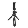 Mini Phone Tripod: Compact Aluminum & ABS Design, Easily Switch Between Modes, Includes Cold Shoe Port and 1/4 Interface for Live Stream & Photography view 2