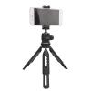 Mini Phone Tripod: Compact Aluminum & ABS Design, Easily Switch Between Modes, Includes Cold Shoe Port and 1/4 Interface for Live Stream & Photography view 4