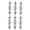 jojofuny 6pcs Spigot Screw Adapter for Light Stands Cold Shoe Mounts Easy Installation Compatible with Photography Equipment view 1