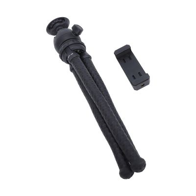 Premium ABS 360-Degree Professional Camera Tripod - Flexible Tablet Phone Tripod Stand with Nonslip, Secure Grip for Cameras, Cell Phones, and Tablets
