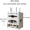 Router Cover Decorative Box Router Storage Box Router Bracket Set-top 3 Tiers Set-top Box Supports Home and Office Router Adjustable Cable Box Games Consoles, TV Accessories Stands(25 * 17 * 34cm) view 3