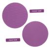 Mipcase Non-slip Yoga Knee Cushion Pads Comfortable Tpe Material for Kneeling Protection Portable Round Exercise Mats for Yoga Fitness Training Deep Purple view 4