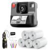 Kids Camera Instant Print, Christmas Birthday Gifts for Toddle Girls Boys Age 3-12, 24MP & 1080P Selfie Digital Camera with 3 Roll No-Ink Print Paper 32G SD Card view 1
