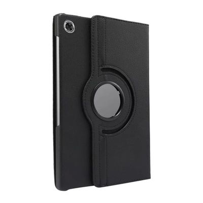 360 Rotating Stand Tablet Case Compatible with Lenovo Tab M9 TB-310FU 310XU 9inch 2023 PU Leather Tablet Case(Black)