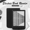 E Book Reader, 6 Inch Eye Friendly Ink Screen, Compact and Lightweight Touchscreen Electric Book Reader, 8GB Memory, Portable Electronic Book Reader for Paper Like Reading view 2
