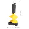 Garosa Electric Ice Auger, 8-Inch Diameter Ice Drill Bit for Thin Ice Fishing, Aluminum Alloy Carbide Tipped with Nylon Construction and Premium Steel view 3