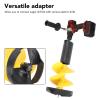Garosa Electric Ice Auger, 8-Inch Diameter Ice Drill Bit for Thin Ice Fishing, Aluminum Alloy Carbide Tipped with Nylon Construction and Premium Steel view 4