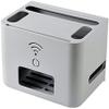 Router Cover Decorative Box Router Storage Box,Router Storage Box Router Bracket Set-top Box 2 Tiers Set-top Box Supports Home and Office Router Adjustable Cable Box Stands(Gray) view 1