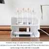Router Cover Decorative Box Router Storage Box,Router Storage Box Router Bracket Set-top Box 2 Tiers Set-top Box Supports Home and Office Router Adjustable Cable Box Stands(Gray) view 2