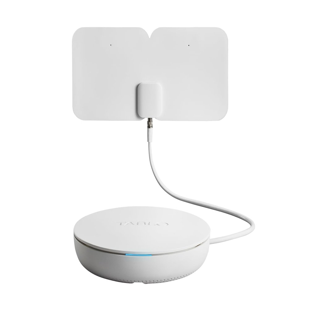 Tablo 4th Gen 2-Tuner Over-The-Air (OTA) DVR + 35-Mile Indoor TV Antenna - Watch, Pause & Record Live TV, News, Sports & Movies in Your Home Over Wi-Fi - 50+ Hrs Recording - No Subscriptions (Renewed)