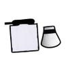 CAXUSD 2pcs Photography Light Diffuser and Reflector for External Flash Soft Light Barrier Portable and Durable Reflecting Plate for Outdoor Photography view 1