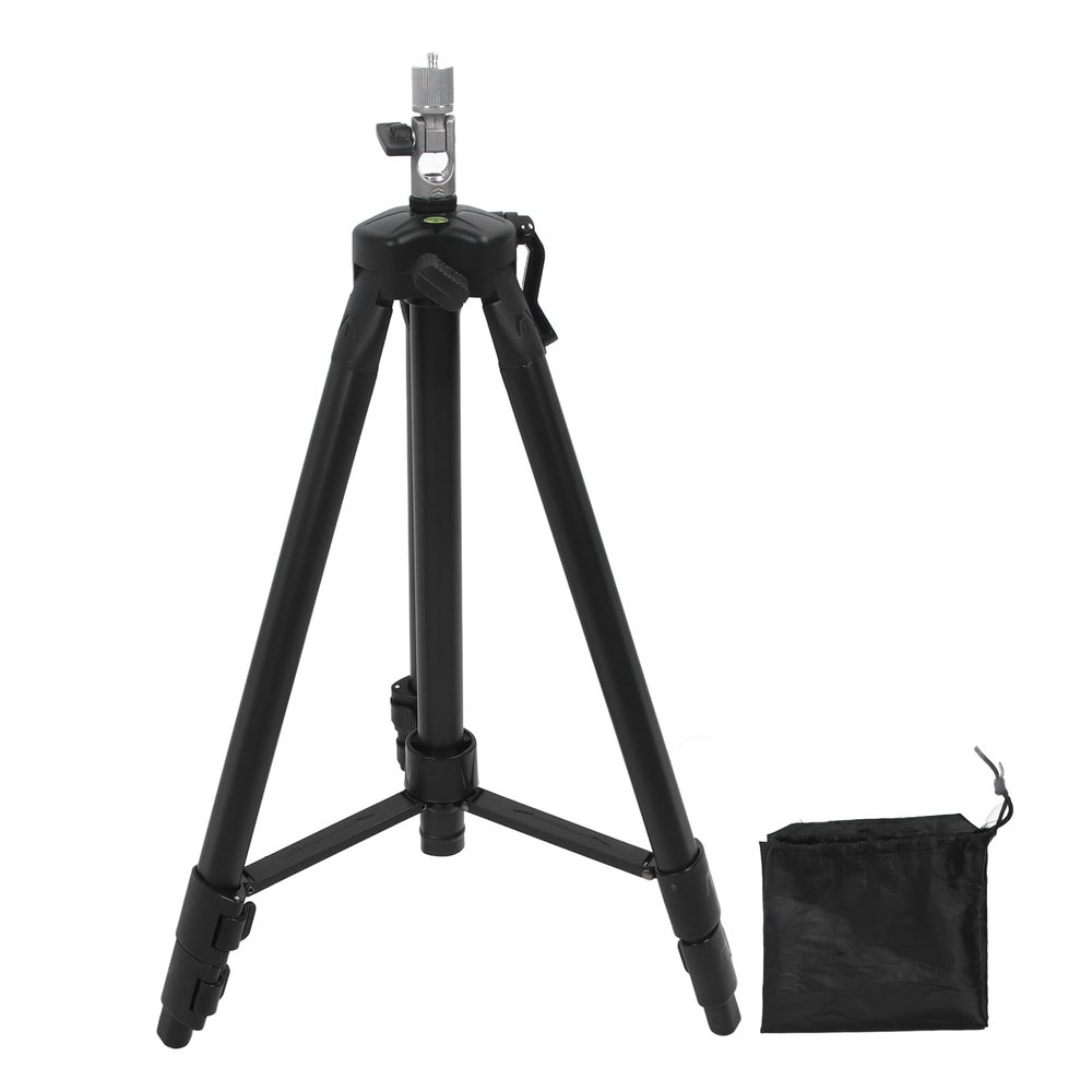 RYGVPR 360 Rotation Tripod Level Stand Lightweight Adjustable, Aluminum Alloy Compatibility, Level Tripod Holder for Cameras