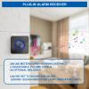 RYGVPR Solar Driveway Alarm, Solar Driveway Alarm with 120 Degree Detection: 2 Receivers, 38 Songs, Sensitivity -, Surveillance Systems view 4