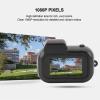 Asixxsix 1080P Small Action Camera, Micro USB 2MP Vintage Video Vlogging Camera Wearable Pocket Thumb Camera with Lanyard for Travel Sports Vlog view 2
