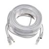 ACGTUY CAT5/CAT-5e Ethernet Cable RJ45 + DC Power Supply Network LAN Cable 5M/10M/15M/20M/30M Suitable Compatible with The System IP Cameras and NVR Systems(5M) view 2