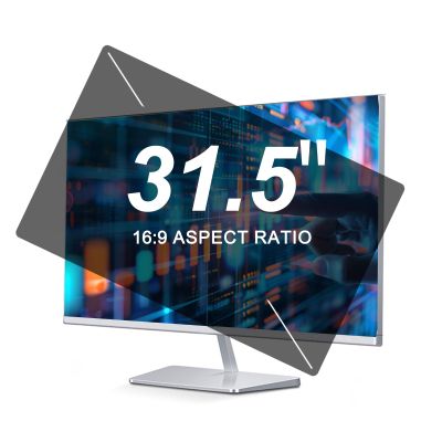 TYLGDSGS Computer Privacy Screen 31.5 Inch for 16:9 Widescreen Monitor,Eye Protection Blocking Blue Light Glare Screen Protector Shield,Data Confidentiality Anti Spy Screen Protector Film