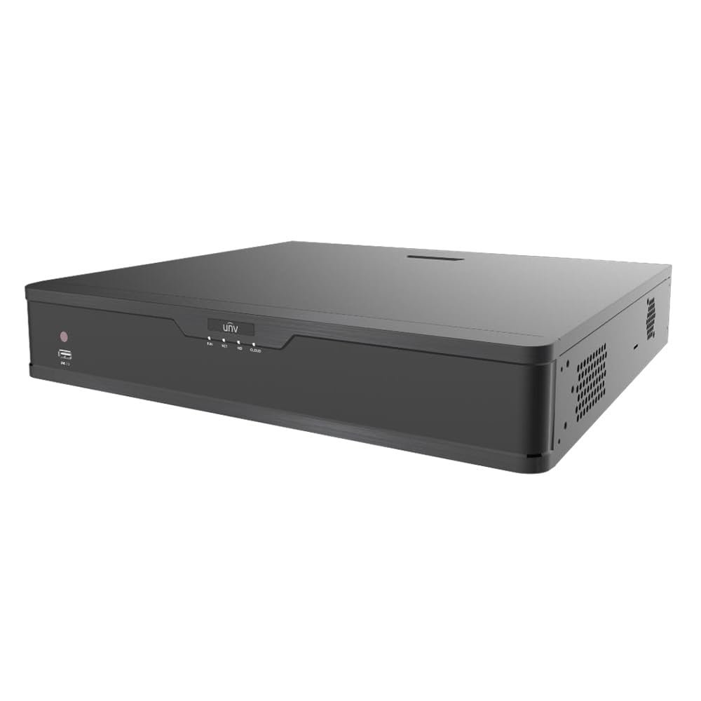 Uniview Easy E2-P Series 32 Channel NVR, 320Mbps Max Throughput, 16 Port PoE, No HDD