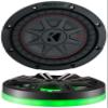 Kicker Bundle: Kicker 48CWRT84 CompRT 600w Shallow Slim 8" Subwoofer DVC 4-ohm Car Sub COMPRT8 Bundle with (2) Kicker 47KLSR8 KLSR 8" Weather Proof LED Speaker/Subwoofer Ring Lights (3 Items) view 1