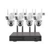 AKAVIG 4CH 4MP Wireless WiFi Double Lens Security Camera System, Indoor and Outdoor CCTV Surveillance NVR Kit with Automatic Tracking, Color Night Vision, Human Detection view 1