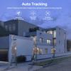 AKAVIG 4CH 4MP Wireless WiFi Double Lens Security Camera System, Indoor and Outdoor CCTV Surveillance NVR Kit with Automatic Tracking, Color Night Vision, Human Detection view 3