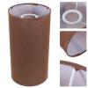 HOLIDYOYO Drum Shaped Lampshade Rustic Cylinder Design for Pendant and Table Lighting for Living Room Hotel Bedroom Coffee Diameter Height view 4