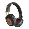 House of Marley Positive Vibration Riddim On-Ear Headphones, 50-Hour Playtime, Quick Charge, Crystal Clear Calls, Sustainable Bamboo (Rasta) view 1