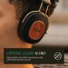 House of Marley Positive Vibration Riddim On-Ear Headphones, 50-Hour Playtime, Quick Charge, Crystal Clear Calls, Sustainable Bamboo (Rasta) view 4