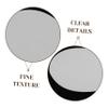 JEWEDECO 2pcs Heat-resistant Diffuser Lampshade Cover for Eye Protection Soft Replacement for Ceiling Lights for Boy Girl Rooms view 4