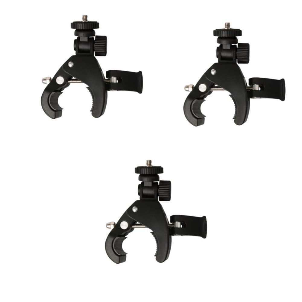 ARTIBETTER 3pcs Smartphone Holder Adapter Live Stream Phone Mount Tablet Phone Clamp Mobile Stand Grip for Travel