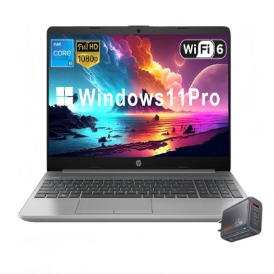HP 15.6" Business Laptop, Intel Core i5-1235U, 16GB RAM, 1TB SSD, Windows 11 Pro, W/Extra GaN Charger