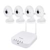 ND8212W 4 Channel IP + WiFi NVR w/Built-in WiFi - 2TB w/ 4 x 2MP Indoor Cube IP Security Cameras view 1