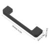 IWOWHERO Metal Cabinet Handle Vintage Door Pulls Cupboard Grip Drawer Dresser Handles view 2