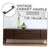 IWOWHERO Metal Cabinet Handle Vintage Door Pulls Cupboard Grip Drawer Dresser Handles view 4