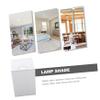 ULDIGI Square Table Lamp Shade Modern Vintage Lamp Cover for Bulb Decorative Light Cover for Home view 3