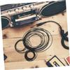 CORHAD 90pcs Rubber Cassette Player Belts Replacement Cassette Belts for Tape Recorder Turntable Cd Video Device DVD Drive view 3
