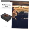 PLAFOPE Fit Car Subwoofer Boxes Passive Subwoofer Enclosure for Sound Quality Improvement view 4