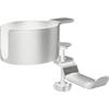 HOLIDYOYO Adjustable Rotating Desk Mount Headphone Hanger Multi-Function Cup Holder Premium Aluminum Alloy Non-Slip Design for Home Office and Bars view 1