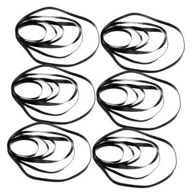 WATIIFUFU 50pcs Optical Drive Repeater Belt Cassette Deck Flat Belts Replacement for Tape Recorders Players