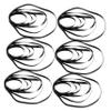 WATIIFUFU 50pcs Optical Drive Repeater Belt Cassette Deck Flat Belts Replacement for Tape Recorders Players view 1