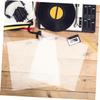 Garneck 60pcs Vinyl Record Sleeves Transparent Adhesive Outer for Vinyl Records Sturdy Storage to Preserve and Display Your Collection view 4