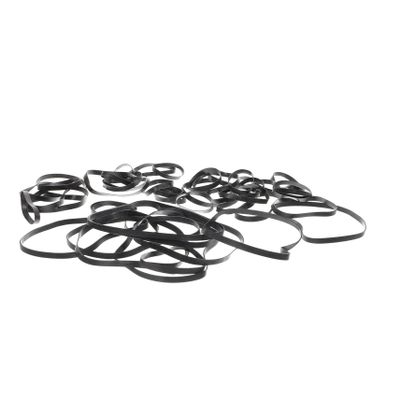 TINEASUR 50pcs Cassette Belts for Recorder Repair Drive Belt 4mm Rubber Tape Maintenance