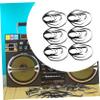 TINEASUR 50pcs Cassette Belts for Recorder Repair Drive Belt 4mm Rubber Tape Maintenance view 4