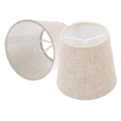 AUTSUPPL 2pcs Lamp Shade Replacement for Table Lamps Softening Light Cover for Bedroom and Living Room Decor Home Lampshade