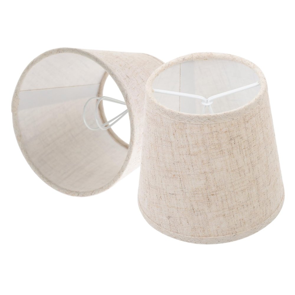 AUTSUPPL 2pcs Lamp Shade Replacement for Table Lamps Softening Light Cover for Bedroom and Living Room Decor Home Lampshade