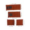 PHENOFICE Stylish Camera Bag Compartment 4 Piece Pouch Divider Polyester Foam Water Damage Protection view 2