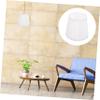 HONMEET Fabric Lamp Shade Cover Softens Light Versatile Home Decoration for Living Room Bedroom and Room Accessory for Table Wall and Floor Lamps White Cloth Art Design view 4