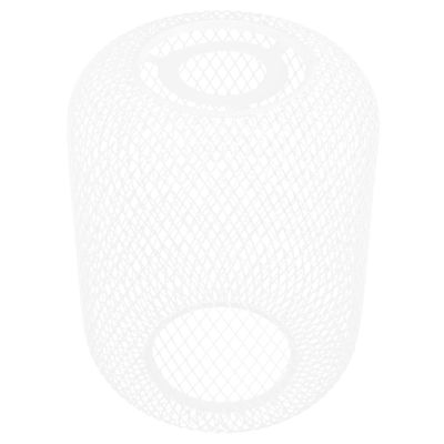 HOLIDYOYO Metal Mesh Pendant Light Shade Vintage Lampshade for Dining Room Kitchen Hallway Decor Easy to Install and Sturdy White Spray Finish